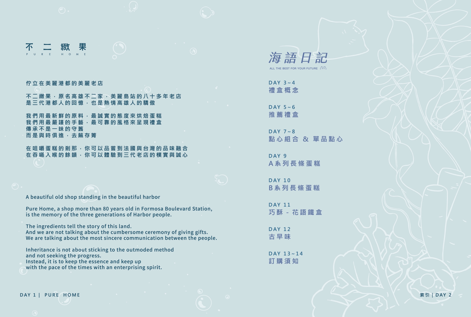 不二緻果 海語日記目錄電子檔 page